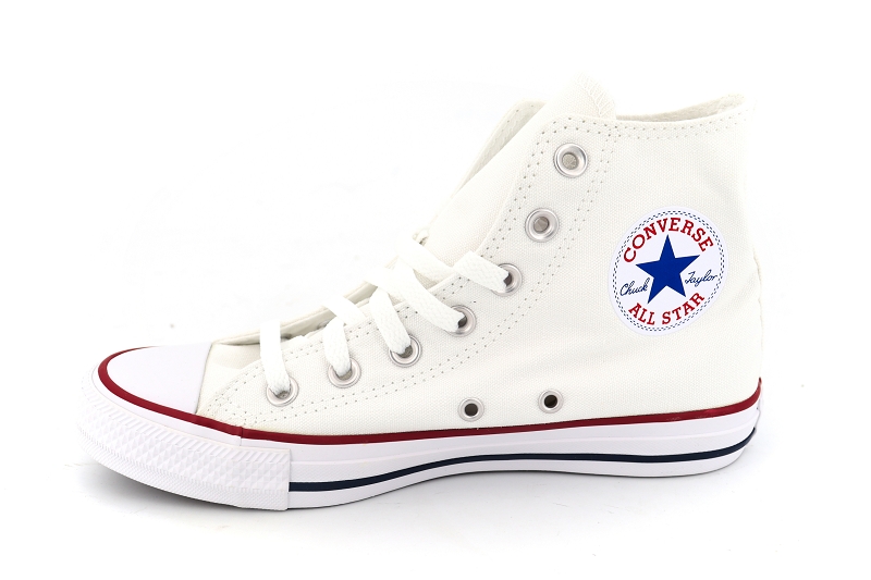 Converse baskets montantes ctas core hi blanc7403004_3