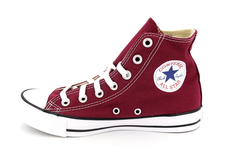 Converse baskets montantes ctas core hi bordeaux7403006_3