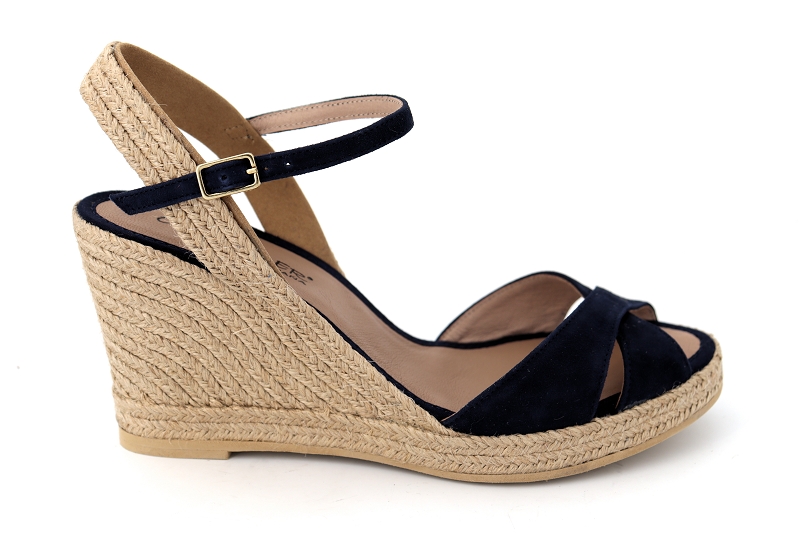 Casteller chaussures espadrilles lady bleu