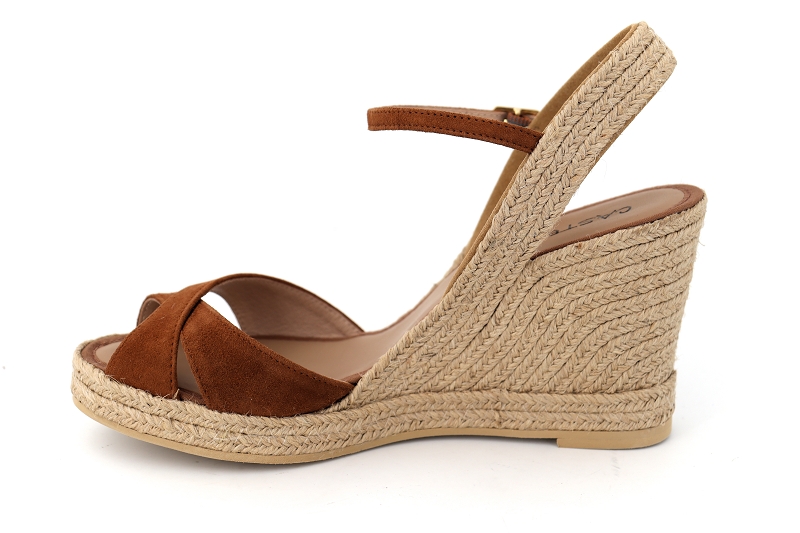 Casteller chaussures espadrilles lady marron7403102_3