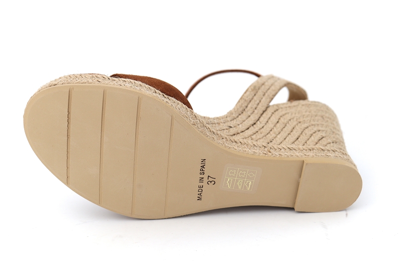 Casteller chaussures espadrilles lady marron7403102_5