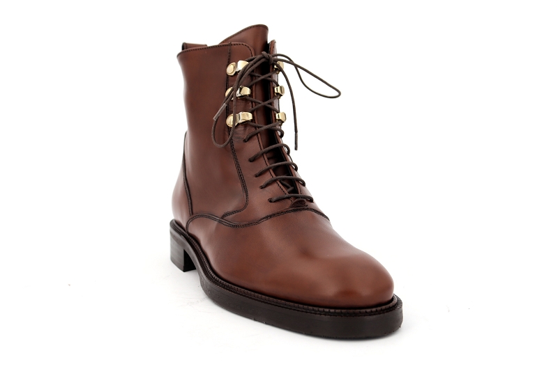 Pertini boots et bottines oxford marron7403701_2