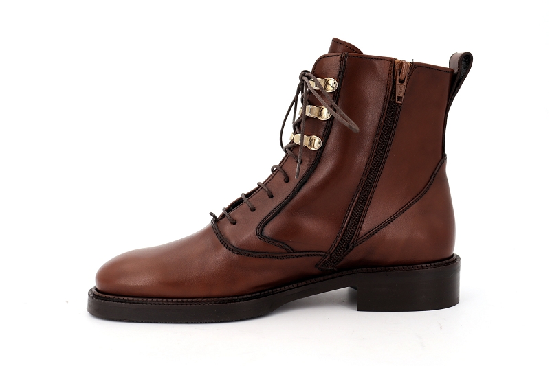 Pertini boots et bottines oxford marron7403701_3