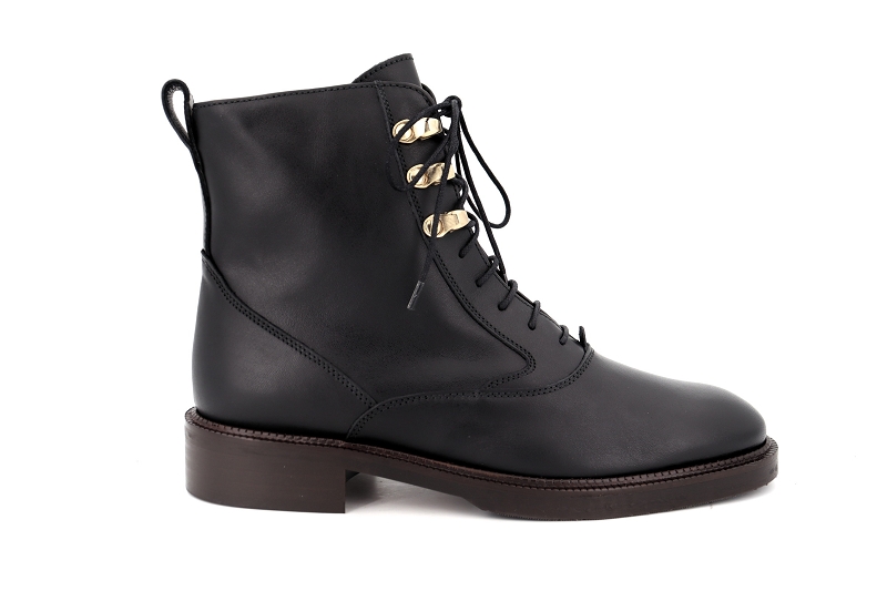 Pertini boots et bottines oxford noir
