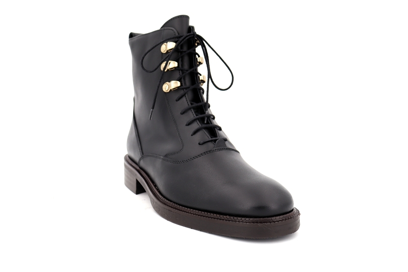 Pertini boots et bottines oxford noir7403702_2