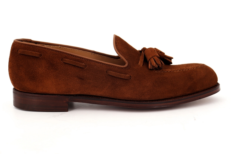 Crockett and jones mocassins cavendish marron