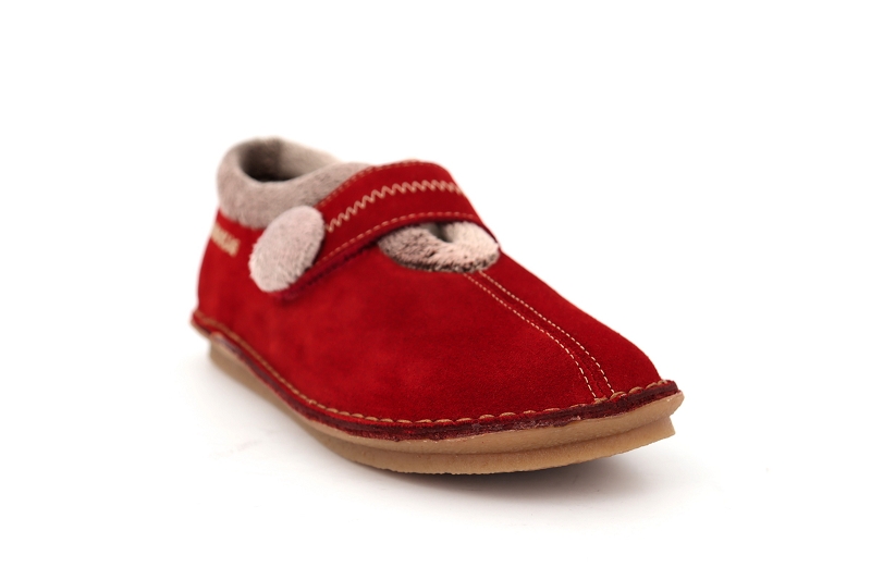 Nordikas chaussons pantoufles perpignan rouge7409601_2