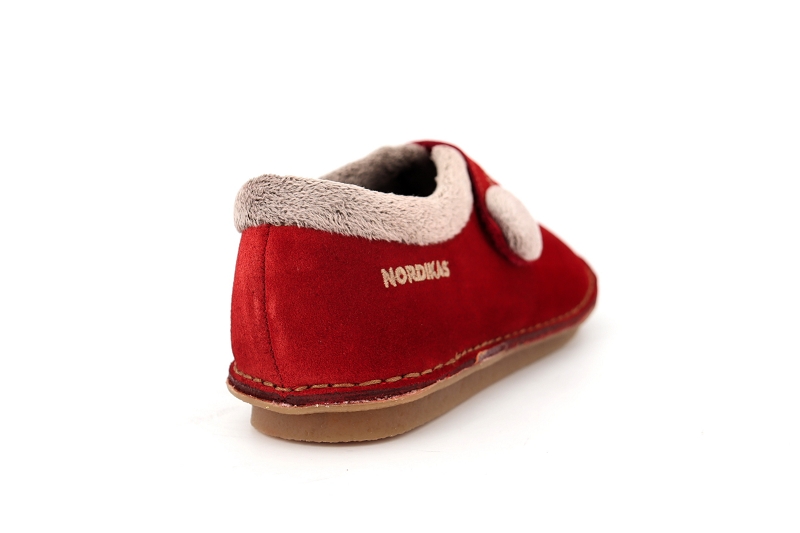 Nordikas chaussons pantoufles perpignan rouge7409601_4