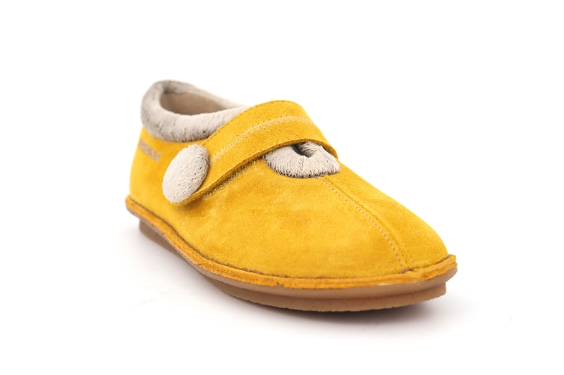 Nordikas chaussons pantoufles perpignan jaune7409605_2