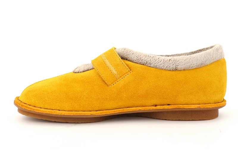 Nordikas chaussons pantoufles perpignan jaune7409605_3