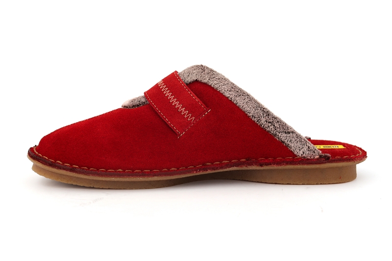 Nordikas chaussons pantoufles bera rouge7409701_3