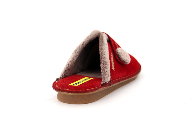 Nordikas chaussons pantoufles bera rouge7409701_4