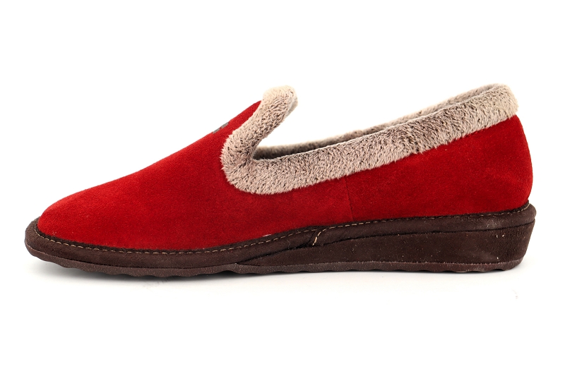 Nordikas chaussons pantoufles bab rouge7409801_3