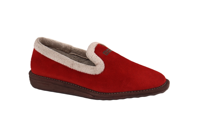 Nordikas chaussons pantoufles bab rouge7409806_2
