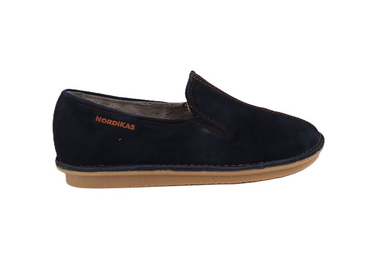 Nordikas chaussons pantoufles lyon bleu
