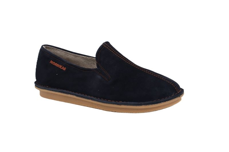 Nordikas chaussons pantoufles lyon bleu7410202_2