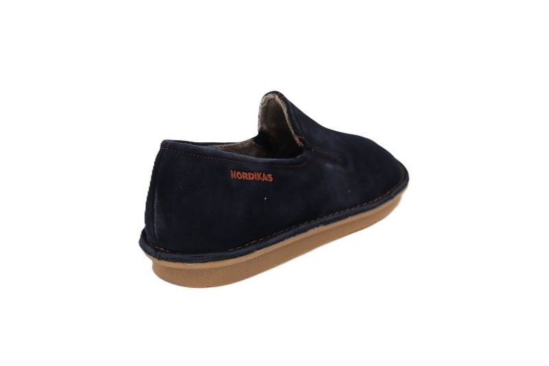 Nordikas chaussons pantoufles lyon bleu7410202_4