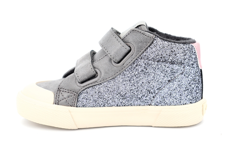 Victoria  enf baskets montantes tirasa gris7420701_3