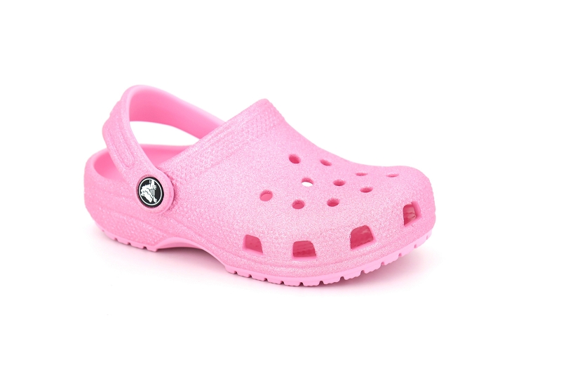 Crocs mules et sabots classic glitter  clog rose7421403_2