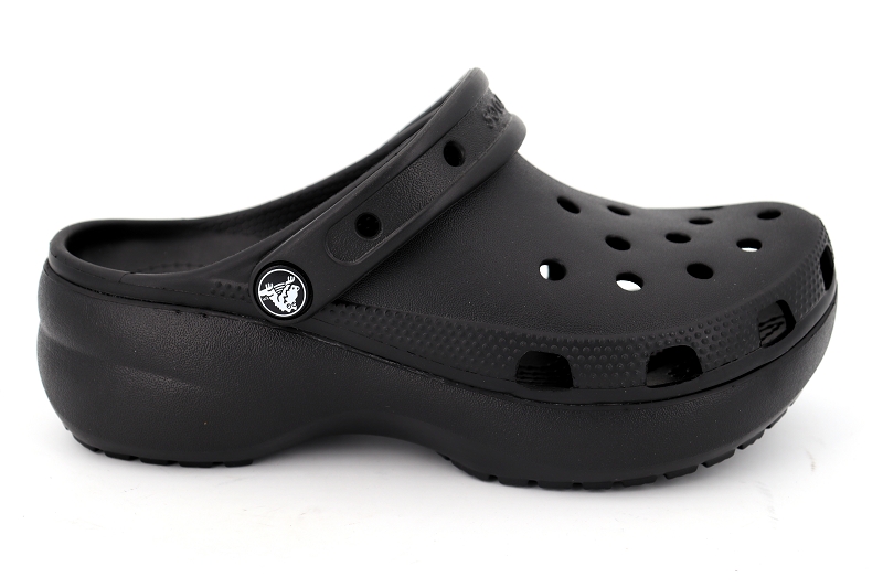 Crocs sabots classic platform clog noir