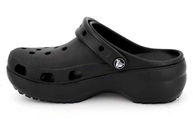 Crocs sabots classic platform clog noir7422501_3