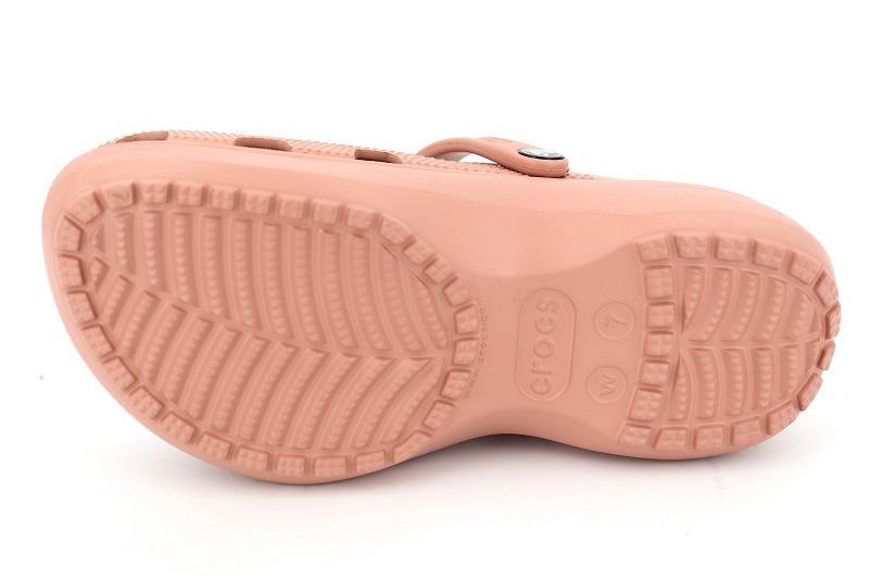 Crocs mules et sabots classic platform clog rose7422502_5