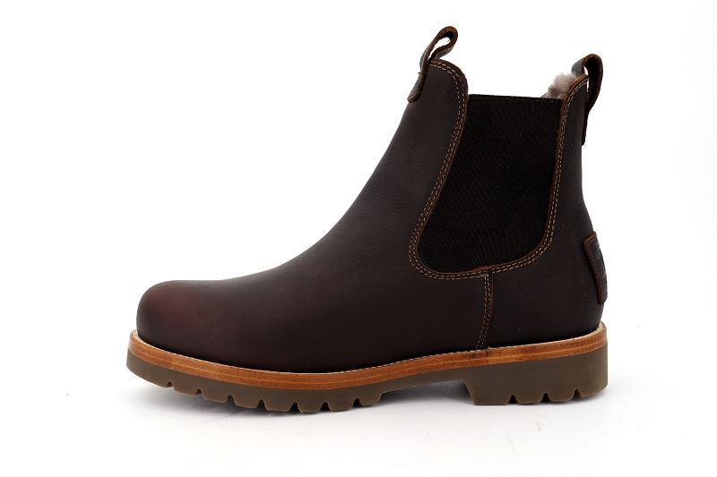 Panama jack boots et bottines burton igloo marron7428701_3