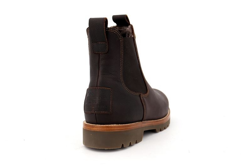 Panama jack boots et bottines burton igloo marron7428701_4