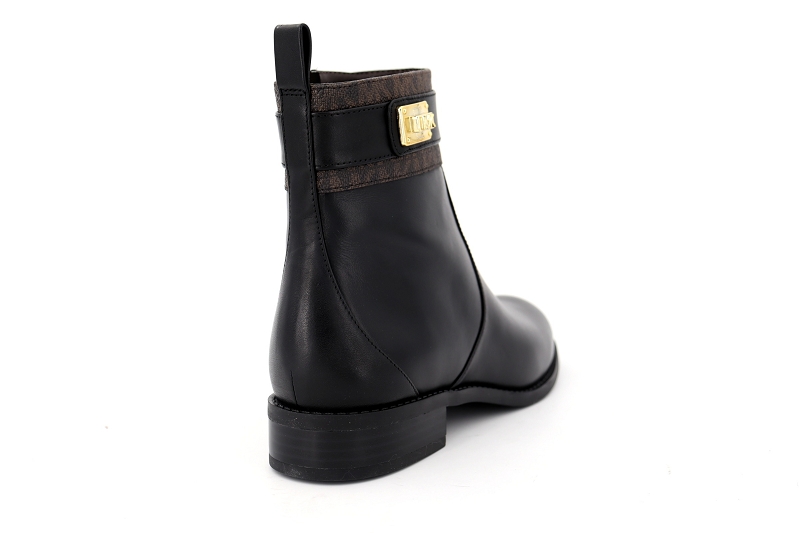 Michael kors boots et bottines padma strap flat bootie noir7431301_4