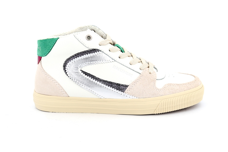 0105 baskets montantes jade dbl blanc