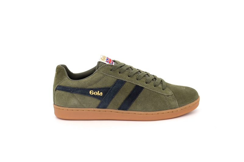 Gola baskets equipe suede vert