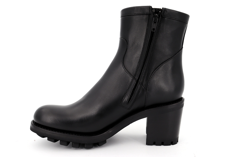 Free lance boots et bottines justy 7 small gero buckle noir7437001_3