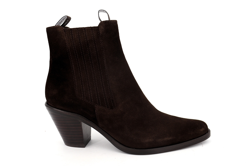 Free lance boots et bottines jane 7 chelsea boot marron