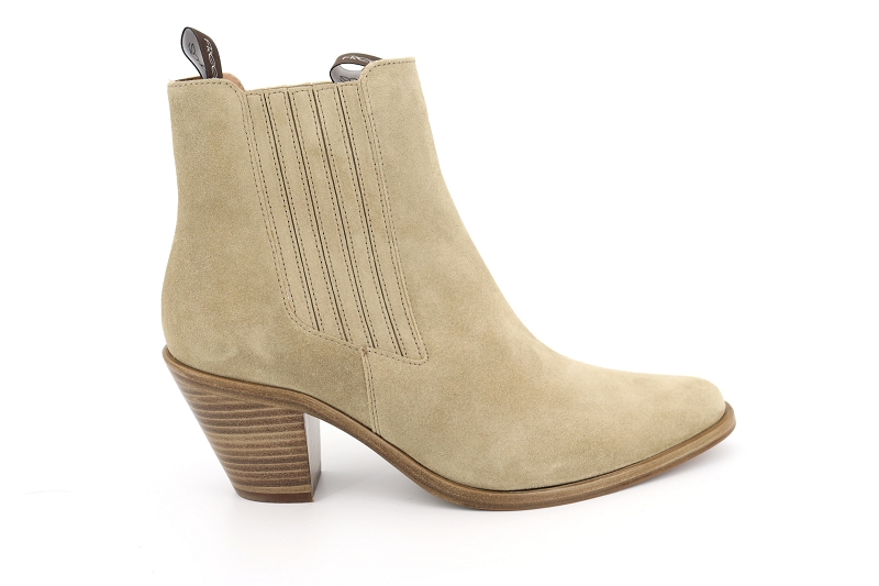 Free lance boots et bottines jane 7 chelsea boot beige