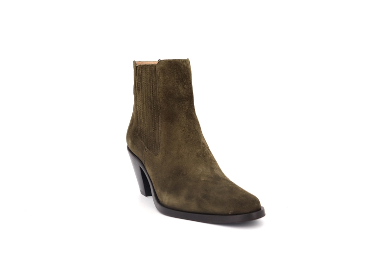 Free lance boots et bottines jane 7 chelsea boot vert7437405_2