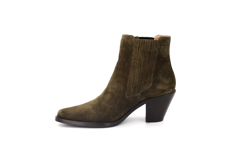 Free lance boots et bottines jane 7 chelsea boot vert7437405_3