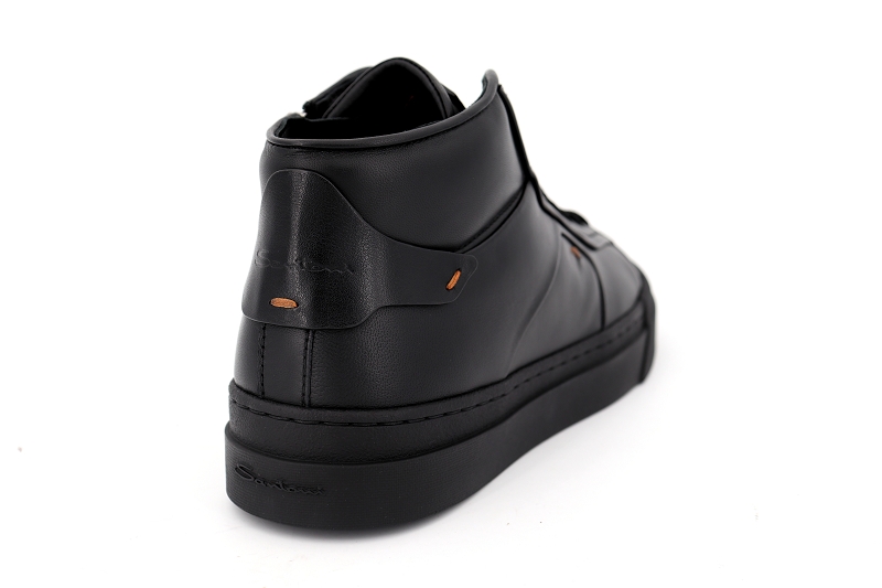 Santoni baskets montantes folarin noir7437701_4