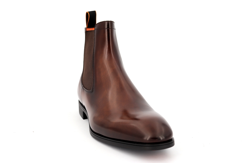 Santoni bottines xify marron7437801_2