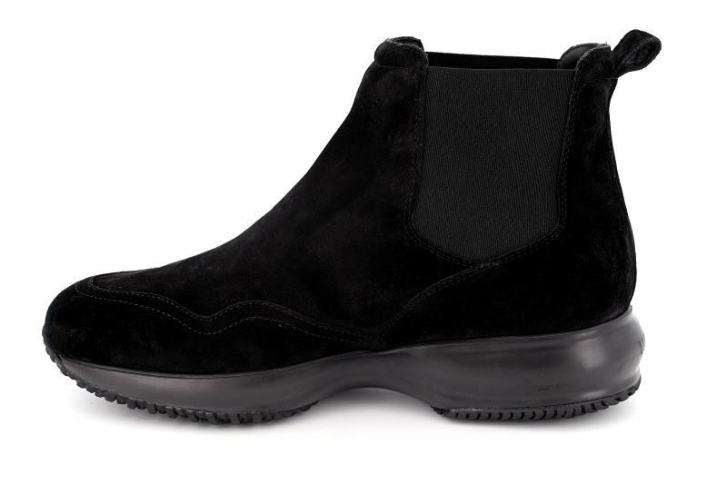 Hogan boots et bottines interactive chelsea noir7439601_3