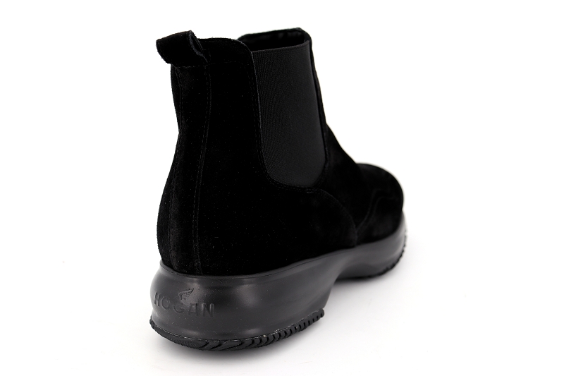 Hogan boots et bottines interactive chelsea noir7439601_4