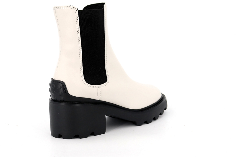 Tods boots et bottines chloe blanc7446801_4