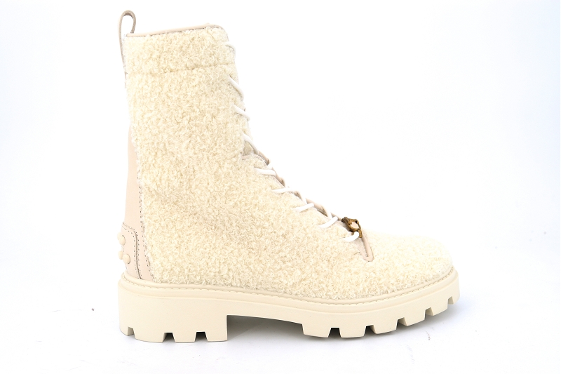 Tods bottines mout beige