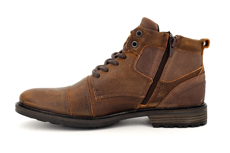 Bullboxer boots et bottines 636k marron7456401_3