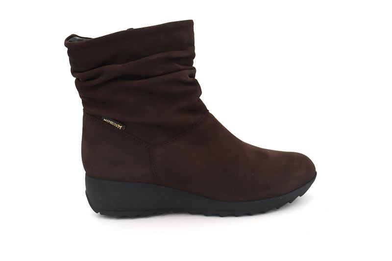 Mephisto f boots et bottines agatha marron