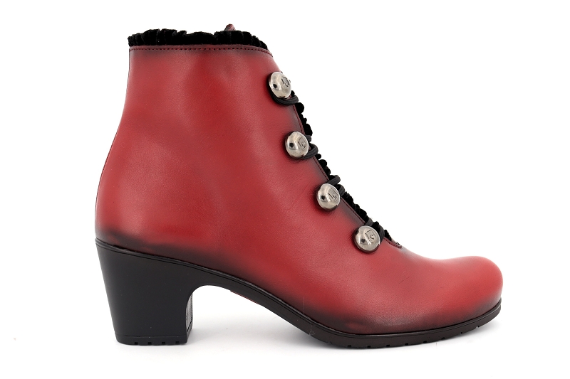 Jose saenz bottines mary rouge