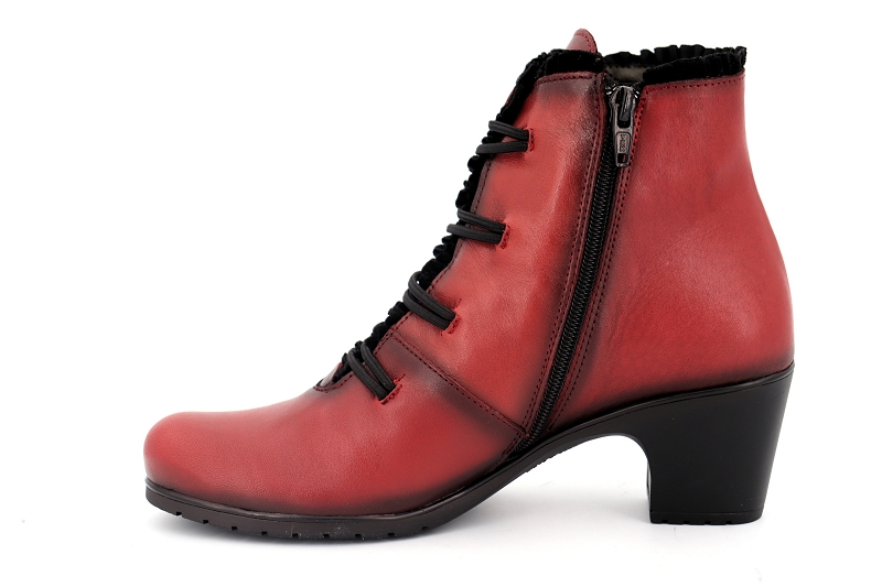 Jose saenz boots et bottines mary rouge7458702_3