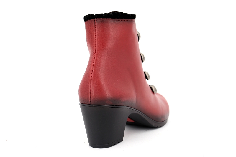 Jose saenz boots et bottines mary rouge7458702_4