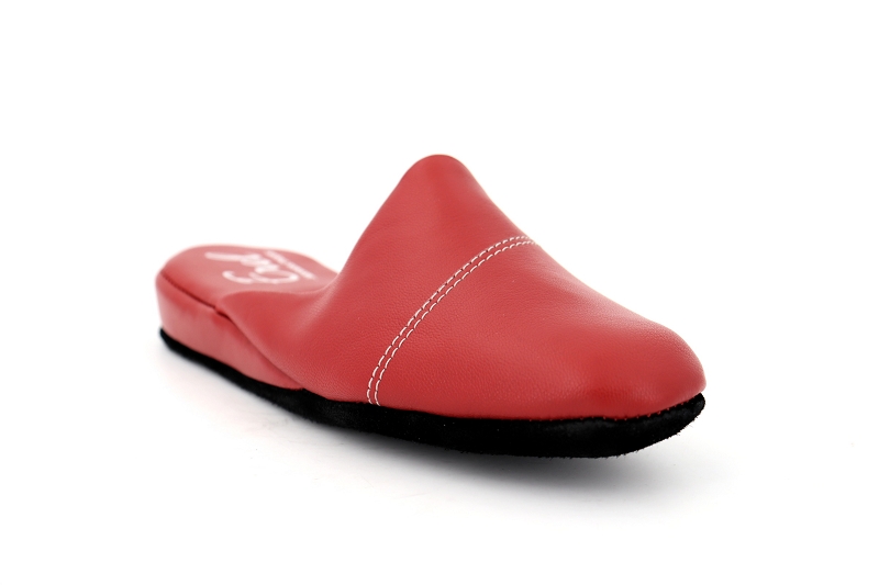 Erel chaussons pantoufles aude rouge7464702_2