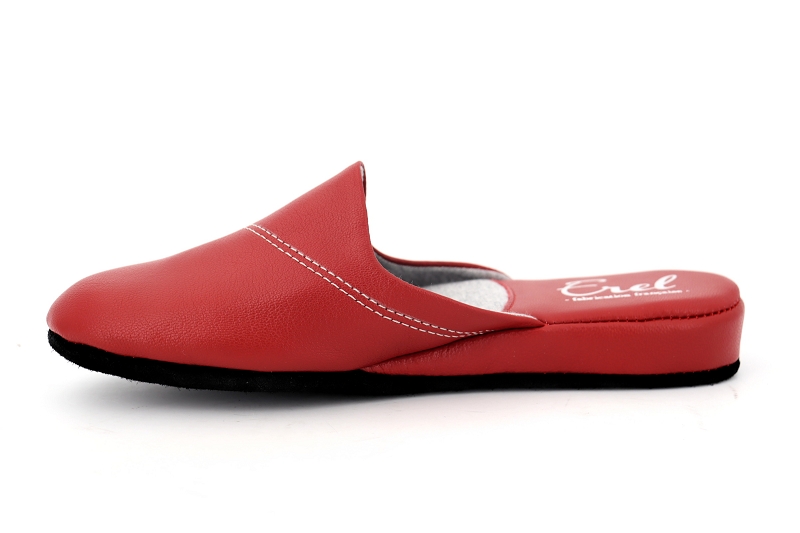 Erel chaussons pantoufles aude rouge7464702_3