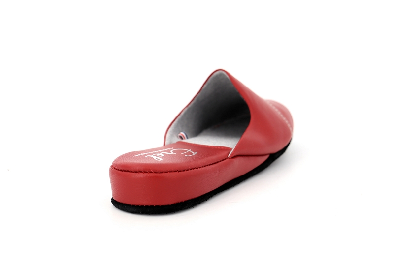 Erel chaussons pantoufles aude rouge7464702_4